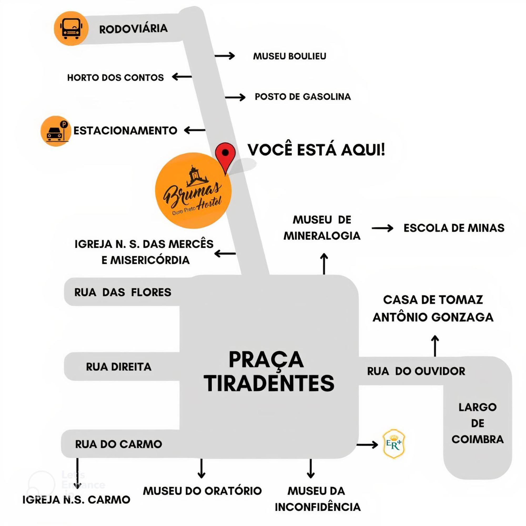 Brumas Ouro Preto Hostel E Pousada 외부 사진
